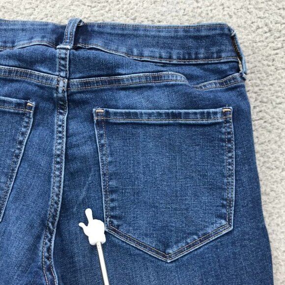 GAP Womens Size 8/29 Short Universal Legging Distressed Raw Hem Mid Rise Jeans - Picture 5 of 15